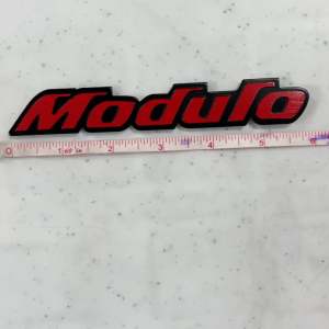 Modulo 3D Metal Emblem Badge Decal for Honda