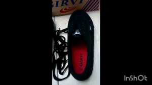 SEPATU SEKOLAH HITAM KAIN GIRVI JAZZ