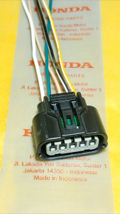 Soket Sensor TPS honda PCX/CB/CBR/CRF/ADV/Vario 160/Supra GTR Soket kabel sensor throttle body CB 150 CBR 150 ADV 150 CRF 150 Vario 160 PVX 150/160 Supra GTR 150 Sonic 150 PIN 5 original