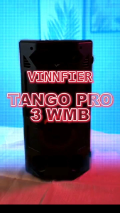 Vinnfier VF Tango Pro 3 WMB with 2 Wireless Mic Portable Karaoke Bluetooth Speaker KTV Speake audio