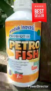 Probiotik Petrofish (1Liter) untuk kesehatan ikan & udang
