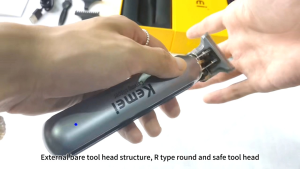 Hair Trimmer Kemei KM 1757 Alat Cukur Pangkas Rambut Elektrik Barbershop 7000Rpm Original