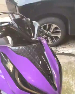 Stiker Skotlite Glosy Dop Kendaraan L53xP50 High Kuality