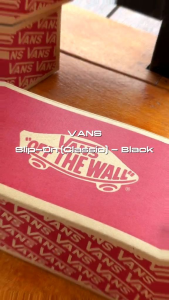 Sepatu Slop On Vans HitamPria wanita lari sekolah kuliah | sneakers simple pria wanita | sepatu kasual