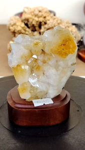 Brazil High Gred Citrine Cluster Ornament C06