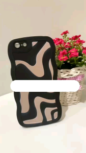 Case Poco M5 4G Softcase Silikon Gelombang Motif Zebra Cover Silicone Cesing Casing