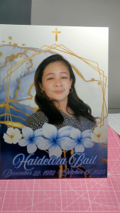 Personalized Memorial Sintra Board Photo
