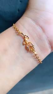 Gelang Dewasa Rantai Xuping Model Daun CXB228