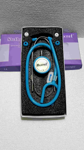 Baxtel Deluxe Stethoscope (Light Blue)