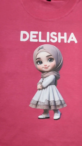 Kaos Anak Viral 3D Laki-Laki Dan Perempuan Costume Nama Sendiri