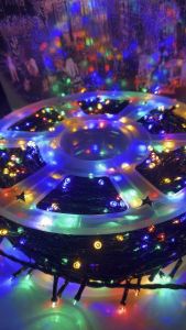 ไฟหิ่งห้อยกระพริบสายสีดำ ยาว 100 เมตร