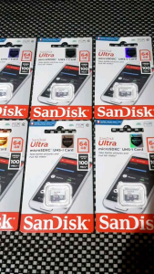 SanDisk Micro SD Original 64gb Ultra microSDHC UHS-I Class 10