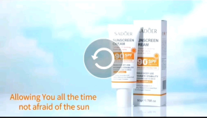 SPF90 PA++++ SADOER Anti-shine Age Repair Sunscreen Refreshing Anti-ultraviolet Sunscreen