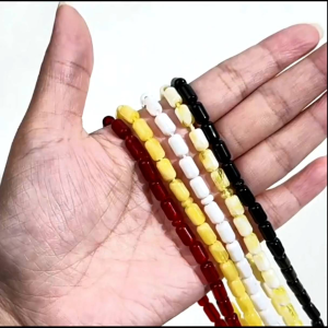 Tasbih 33 Butir Diameter 5.8 x 8mm Akrilik Tasbih Sholat TB33027