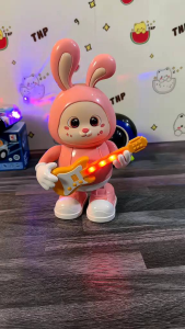 Đồ chơi thỏ đánh đàn nhảy múa có nhạc