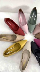 Sepatu Wanita Heels 5 cm Bahan Dove Sepatu Kerja Dearva Lusica Import Premium