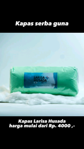 Kapas pembalut PREMIUM | kapas gulung | kapas putih Larisa Husada 500 Gram | kualitas super no 1