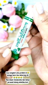 STOP NODA HITAM WHITENING CREAM BPOM NA18231900925