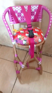 Paket Komplit Sabuk Pengaman & Dudukan Rotan Motor Matic