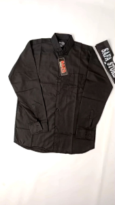 Kemeja Panjang Anak Laki-Laki Usia 9-14 Tahun Polos Terbaru