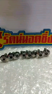 อารัตน์นอตซิ่ง ยึดบังโคลนหน้า Xmax300 สแตนเลสกลึงลายขัดเงา มี2ลาย ราราคาต่อ 1ชุด