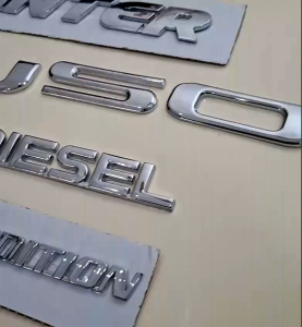 Emblem Mitsubishi Logo Tiga Berlian & Fuso Colt Diesel Canter 1 Juta Edition