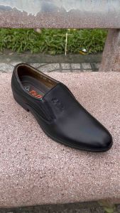 Giày tây công sở nam da bò thật giày nam mũi nhọn đi bền êm chân giày được bảo hành trọn đời