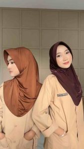 ARUNA BERGO SIZE M / saraliahijab bergo instan kerudung anak jilbab sekolah