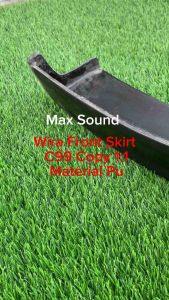 Proton Wira Satria Putra C99 Spec PU Front Skirt Lip With Removable Towing Cap For Standard 1.3 OEM ORI Bumper Only