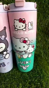卡通手提冰霸杯 900ml