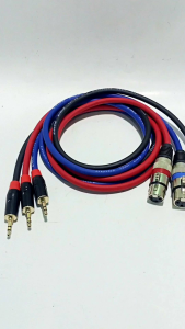 KABEL JEK AUDIO XLR FEMALE TO AUX 3.5MM STEREO TERLARIS