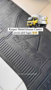 Edisi Mobil Pekerja Keras Premium Karpet Mobil Truk Canter