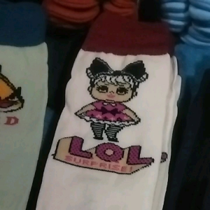 Kaos kaki karakter jempol nylon