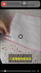 Non-stick Oil Tuala Kain Lap Dapur Serap Air Kitchen Cleaning Dish Cloth Towel 多功能厨房洗碗抹布