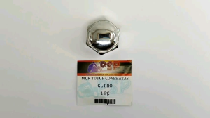 Mur Tutup Cones GL Pro  - Mur Mor Nut Kepala Kones Stir Setir Stang Comstir Atas Honda CB 100 GL 100 GL Max Neotech Mega Pro Lama Hiu Megapro New Primus Tiger Lama Tilam Tiger New Tiger Revo Tirev