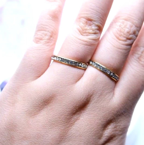 [GRATIS CETAK NAMA] Cincin Couple Titanium Anti Karat M64 | Cincin Pasangan | Cincin Hadiah | Cincin Lamaran | Cincin Tunangan | Aksesoris Pria Wanita