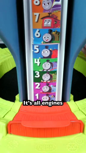 Fisher Price Thomas & Friends Toddler Toy My First Train Table with Track Cargo Stacking & Fine Motor Activities for Kids Ages 18+ Months