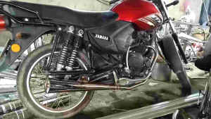 YTX 125 (YAMAHA) Muffler Pipe with Stopper