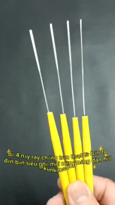 set 4 nạy ráy chống trơn trượt từ bản to đến bản siêu nhỏ mài mềm mỏng đàn hồi