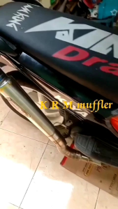 KNALPOT RACING DAENG 4 Thailand buat motor beat Scoopy Vario 110 Mio sporty Mio M3 Mio j