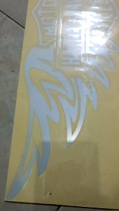 sticker harley davidson cutting sticker mobil