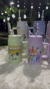 แก้วเก็บความเย็น แก้วมัคแสตนเลสลายสนูปี้ ลิขสิทธิ์แท้100% ของพรีเมี่ยม แมคโครโลตัส พร้องส่ง..❗️