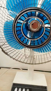 Quạt bàn cổ điển TOSHIBA CRYSTAL ZEPHYR DF-30W hàng bãi Nhật