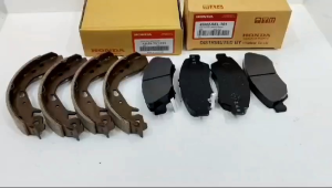 BRAKE PAD BRAKE SHOE KAMPAS REM SET DEPAN BELAKANG BRIO LAMA