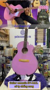 Đàn guitar acoustic SV-A1CL có ty chống cong - Đàn nhiều màu bảo hành 1 năm - Tặng 6 phụ kiện - Đàn tập chơi