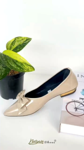 sepatu pantofel wanita terbaru model elegan pitta tengah hak 2cm