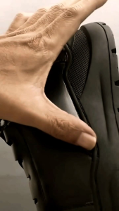 Sepatu Sneakers Formal Casual Pria Pantofel Tali Kerja Sekolah Kuliah Kulit Hitam