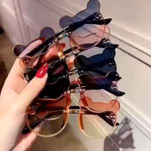 Kacamata Anak Fashionable Desain Beruang Unik Kacamata Anak Motif Beruang