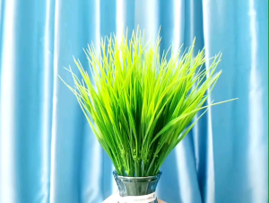 RUMPUT PADI ARTIFICIAL HIAS DEKORASI/DAUN RUMPUT KUCAI PLASTIK rumput sintetis Outdoor