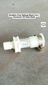 Konektor Kran Selang Mesin Cuci | Connector Kit Hose Wash